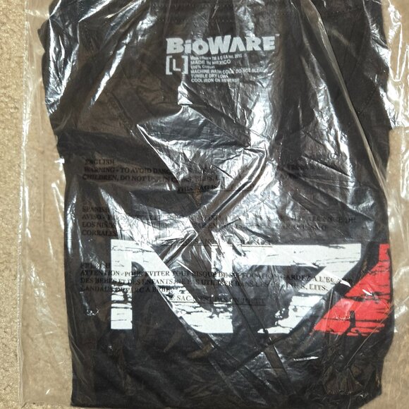 Mass Effect 3 Distressed N7 Logo T-shirt - Women's L - Picture 5 of 6
